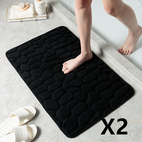 Pebble Stone Bathroom Carpet